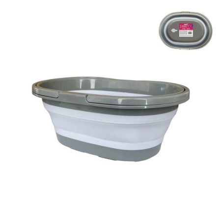 Ведро складное овальное полипропилен 12л YORK (12)