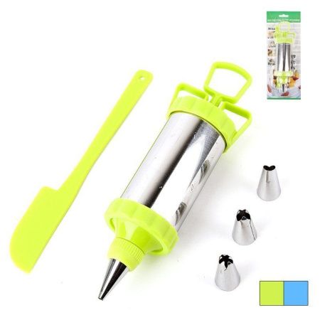 Шприц кондитерский 4 насадки 20*5*5см (144)