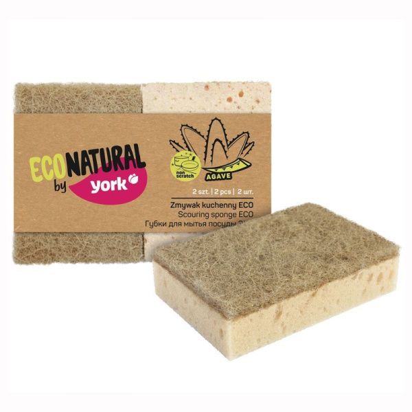 Губки для посуды ЭКО Натурал 2 шт (28)