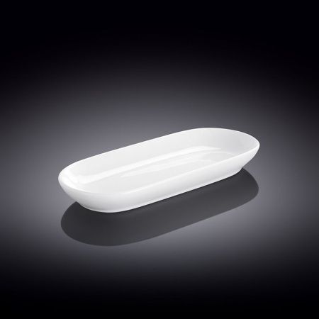 Блюдо 14*7,5см фарфор прямоугольное WL-992401/A (12/96)