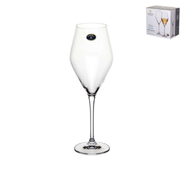 Бокалы для белого вина набор 6шт 470мл стекло ЛОКСИЯ 91L/1SJ03/0/00000/470-664 (8)