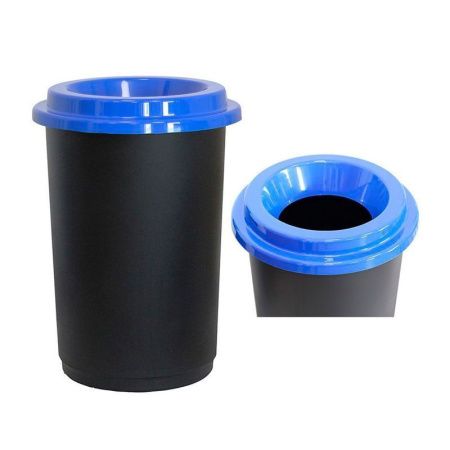 Контейнер для мусора 50л пластик ЭКО Синий (5)