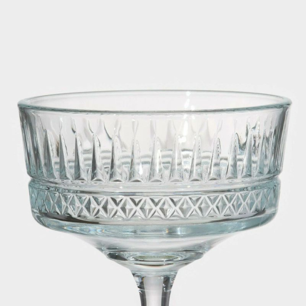 Бокалы для шампанского набор 4шт 260мл стекло ЭЛИЗИЯ (6)