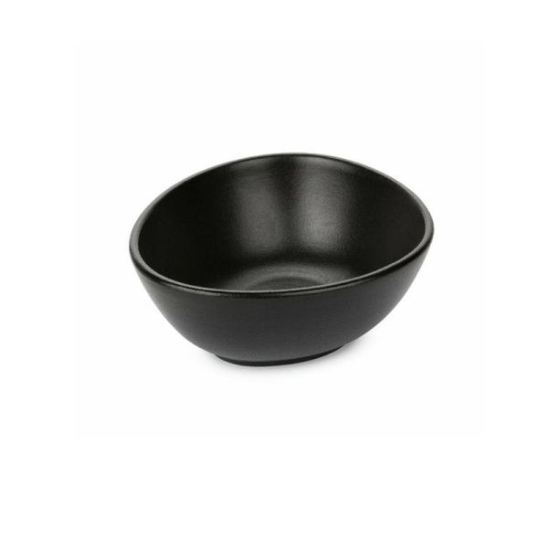 Салатник 400мл 16см фарфор ROCK BLACK треугольный DM8024-6 (6)