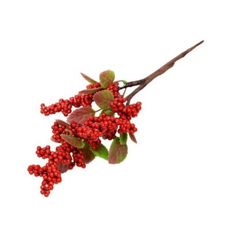 Декор новогоднее Ветка 21см N127-284 (50/500)