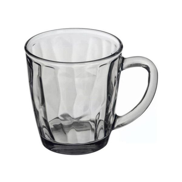 Кружка 350мл стекло BLACK DIAMOND (8)