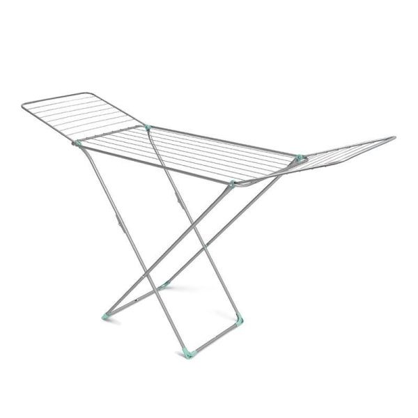 Сушилка для белья напольная 20м 200*55*96см металл складная серебро СБ2 (5)