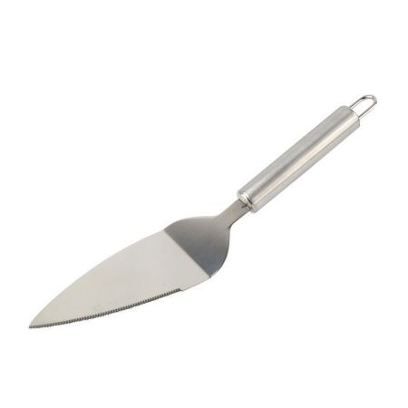 Лопатка кулинарная 26*5,5см металл (240)