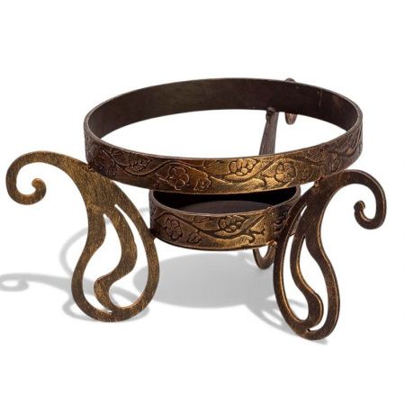 Подставка для саджа d22,5см 32*17см ков.нерж.сталь ИНЬ ЯНЬ (1)