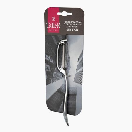 Овощечистка с продольным лезвием 17*2,2*1,9см нерж.сталь TalleR TR-65126 (12)