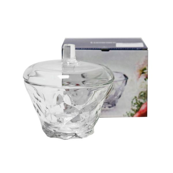 Сахарница 390мл стекло АЙСД ДИАМАНТ (12)