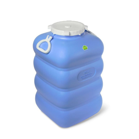 Бочка 80л пластик ГРАНДЕ с ручками фиолетовая С906ФИЛ (2)