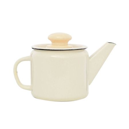 Чайник заварочный 1л эмаль ЖЕМЧУЖНАЯ (8)