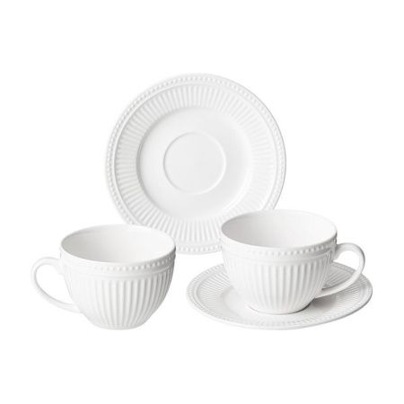 Чайный набор 4пр фарфор Gorgeous на 2 персоны 300мл (8)