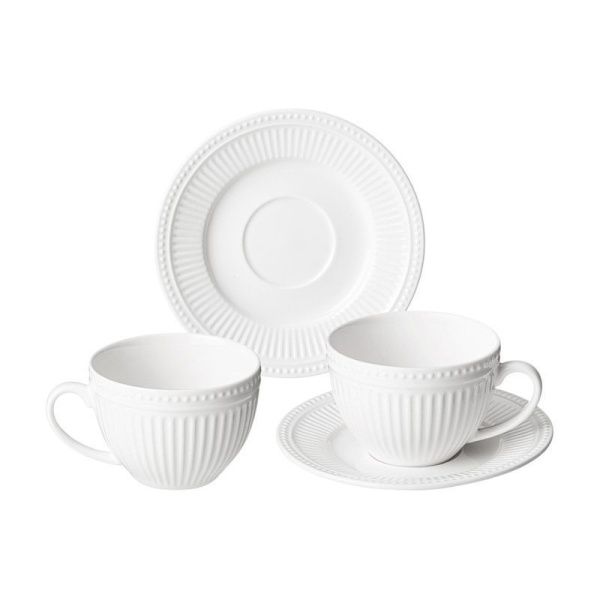 Чайный набор 4пр фарфор Gorgeous на 2 персоны 300мл (8)