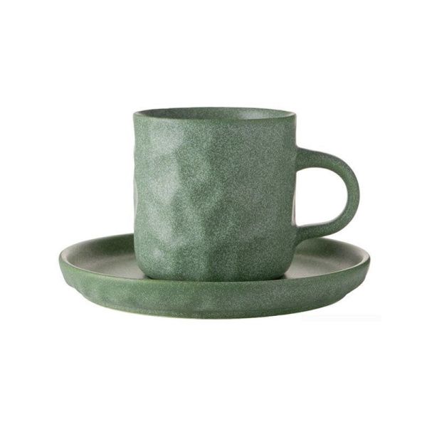 Чайный набор 2пр керамика BILLIBARRI OLD CLAY на 1 персону 250мл зеленый (6)