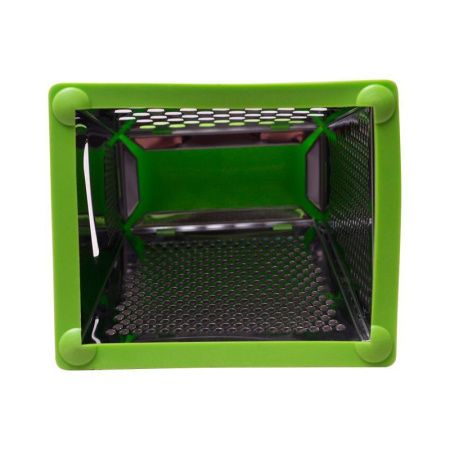 Терка 4 гранная 22см нерж.сталь с пласт.ручкой на антискользящей основе (12/72)