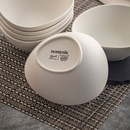 Салатник 16см фарфор ROCK WHITE треугольный DM8014-6 (6)