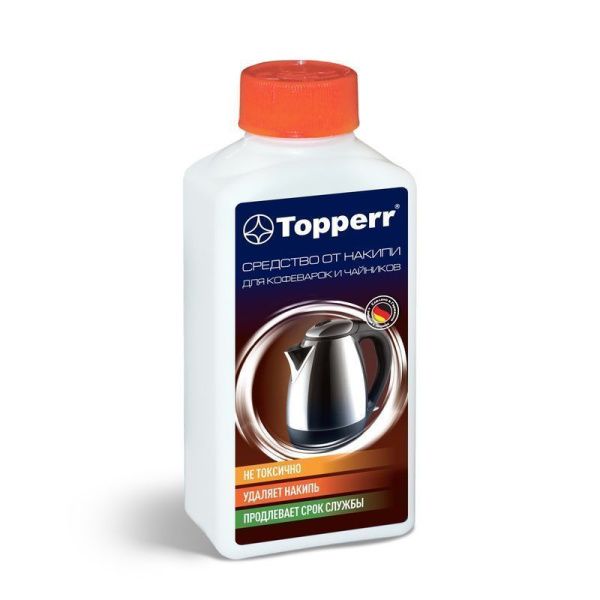 Средство от накипи для кофеварок и чайников 250мл Topperr (20)