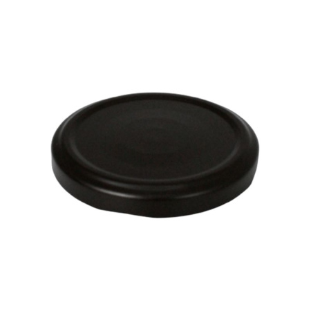 Крышка ТВИСТ-ОФФ 66 черная матовая с клапаном (1250) майонезная