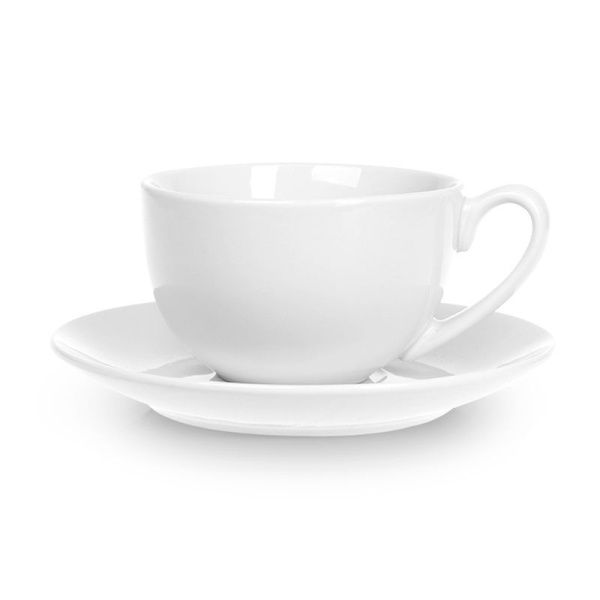 Чайный набор 2пр фарфор ТВИСТ на 1 персону 270мл [21-CS]