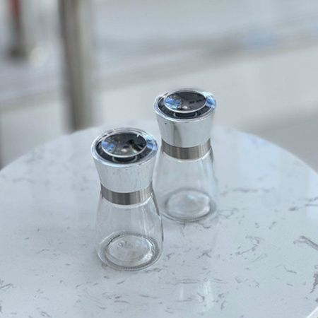 Солонка 6*6,5*13см стекло (А10) (12)