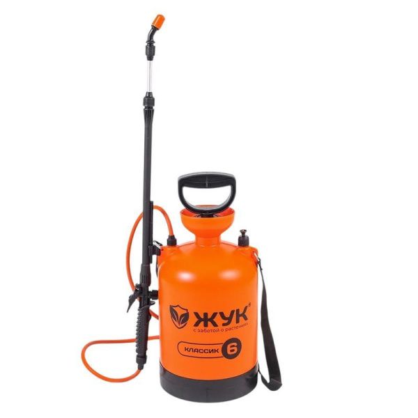 Опрыскиватель 6л с телескоп.брандспойтом 65-97см Классик ЖУК ОП-207 (6) 0383-00