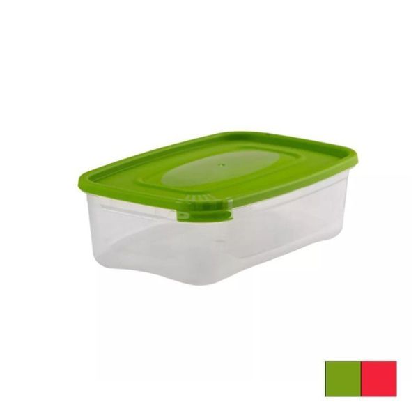 Контейнер пищевой 1,2л 230*145*70мм пластик КАСКАД прямоугольный (29)