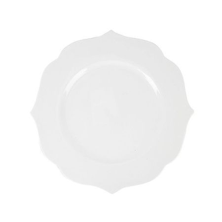 Тарелка мелкая 22см фарфор Belle десертная (24)