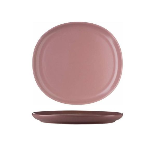 Тарелка мелкая 21см керамика BILLIBARRI LESS MATT Dark PURPLE десертная (6)