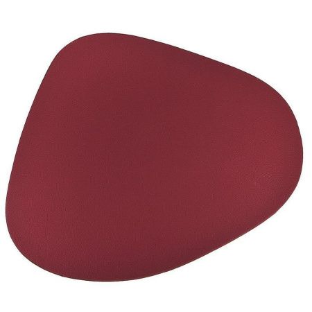 Салфетка сервировочная 45*37см полиуретан фигурная красная (4/180)