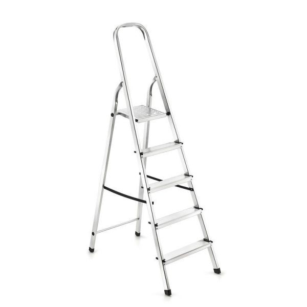 Стремянка 5 ступеней ал 1800*474*116мм до 150кг УФУК Dogrular (1)