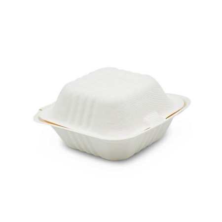 Контейнер БИО 155*155*76мм 450мл Сахарный тростник (х125/500)