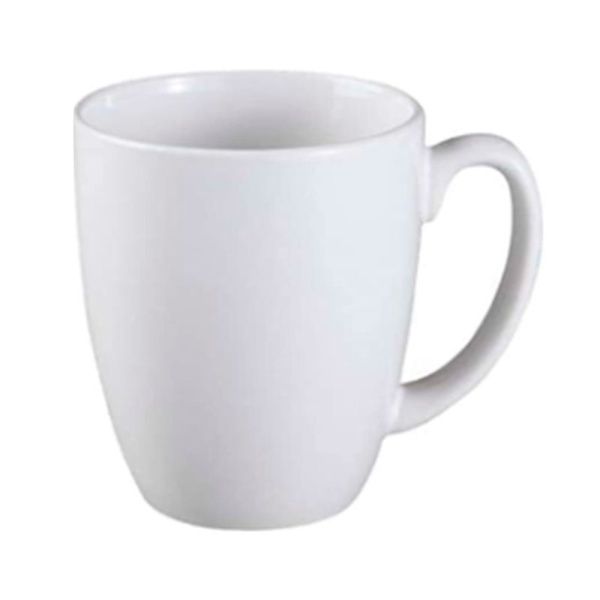 Кружка 340мл фарфор белье Бочка СНЕЖНЫЙ БАРС (24)