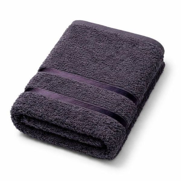 Полотенце махровое 50*80см SPA антрацитовый 400гр