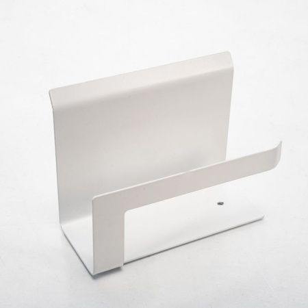 Держатель для туалетной бумаги металл белый 805-002W