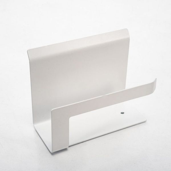 Держатель для туалетной бумаги металл белый 805-002W