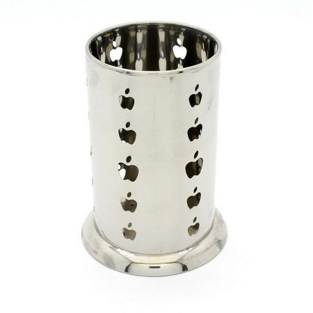 Подставка для столовых приборов 10*17см нерж.сталь №3  AST-002-ПС10-3 (105)