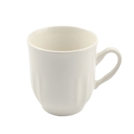 Кружка 220мл фарфор БЕЛЬЕ (12/48)
