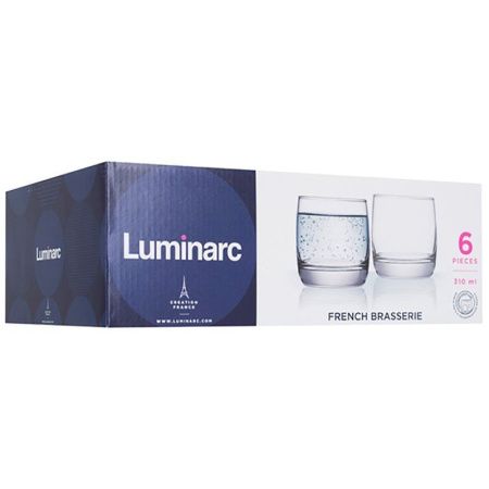 Стаканы набор 6шт 310мл стекло ФРЕНЧ БРАСЕРИ G6411 78958 (4)