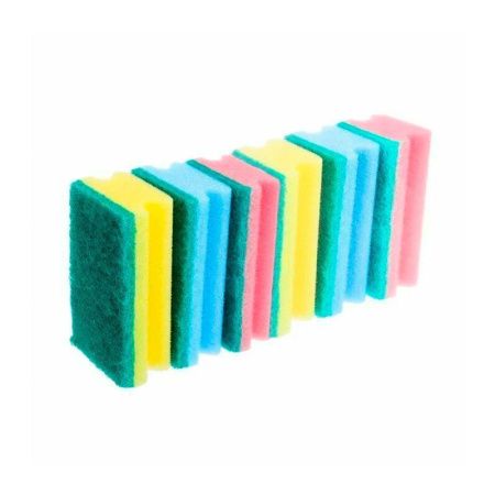 Губка для посуды 6шт. поролон Генеральная уборка УГ001 (24)