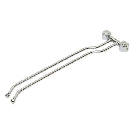 Держатель для полотенца двойной 46*12*2см металл РЫЖИЙ КОТ B0924 (24)