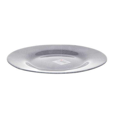 Тарелка мелкая 19,5см упрочненное стекло ГРАФИ десертная (рис.29236A) (12)