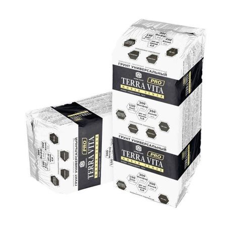 Земля живая ПРО 150л торфогрунт, вес пакета 53,5кг Terra Vita Фарт (1)