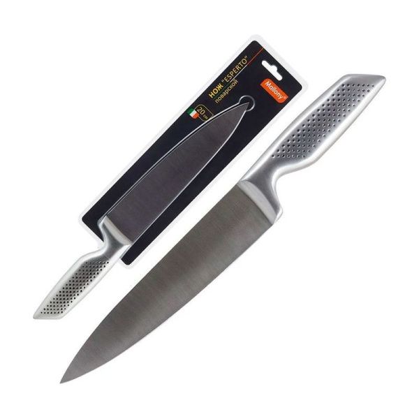 Нож поварской цельнометаллический 20см ESPERTO MAL-01ESPERTO (48)