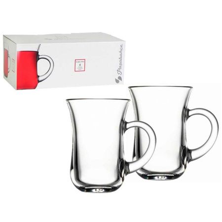 Кружки набор 6шт 140мл стекло АРМУД ЧАЙ И КОФЕ (4)