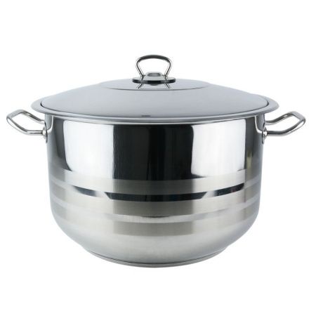 Кастрюля 21,25л 36*24см нерж.сталь ARIAN GASTRO 9175.012 все виды плит+инд (2)