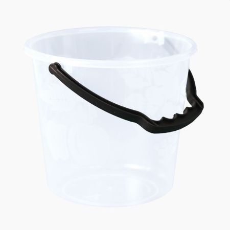 Ведро 5л пластик фруктовое прозрачное без крышки (10)