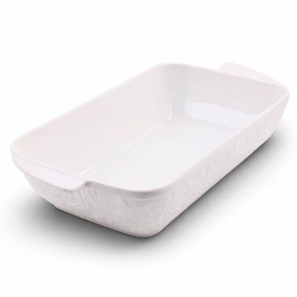 Блюдо сервировочное 1,125л 29*14,5*6см фарфор прямоугольное LR60326 (18)