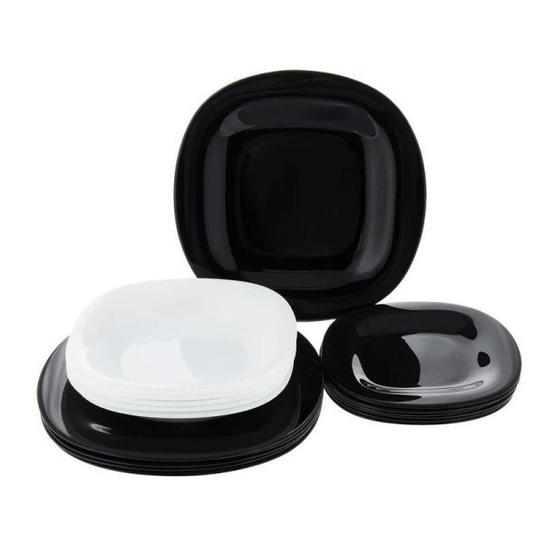 Столовый набор 18пр стеклокерамика КАРИН МИКС